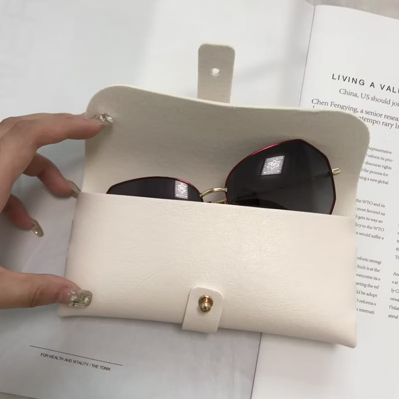 Funda de Piel para Gafas